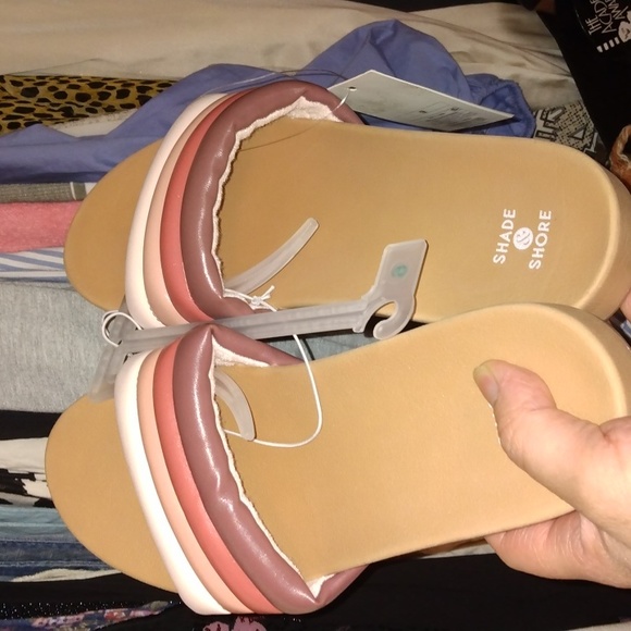 Shade and Shore women's multicolored sandals Sz 9 new - Picture 11 of 17